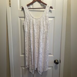 NWOT Soma Lace Overlay Dress